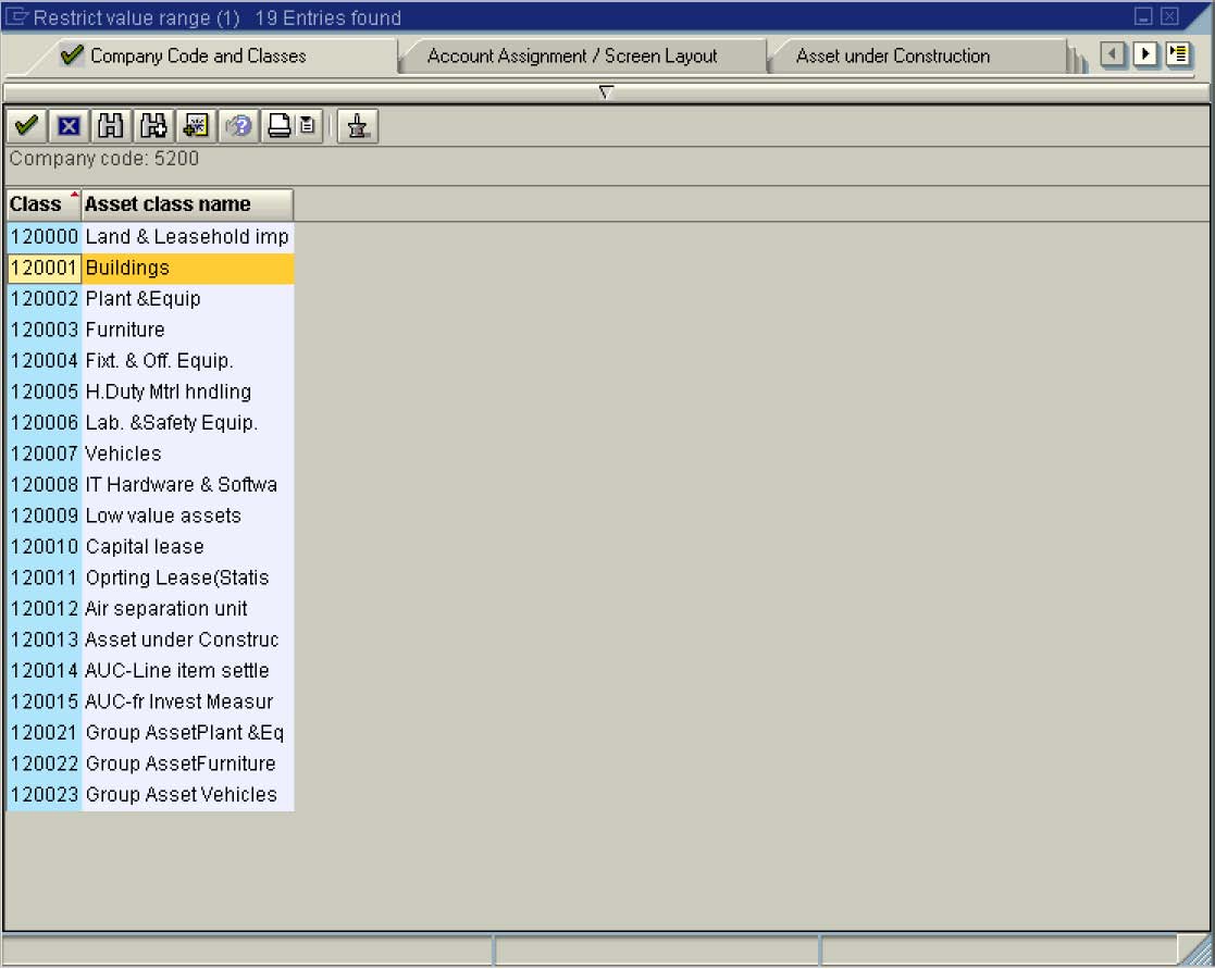 Create Asset Master Recorder in SAP FICO