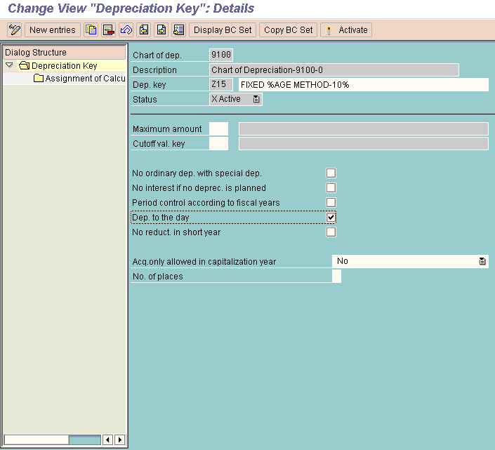 asset accounting (fi/aa) create view